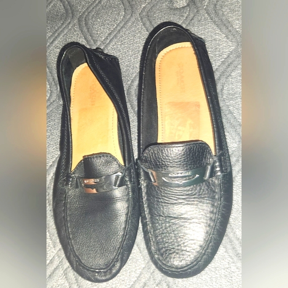 COACH NOLA PEBBLE GRAIN LEATHER SIZE 7 WORN A HANDFUL OF TIMES - Picture 11 of 12